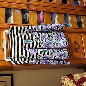 Talbots floral Skirt